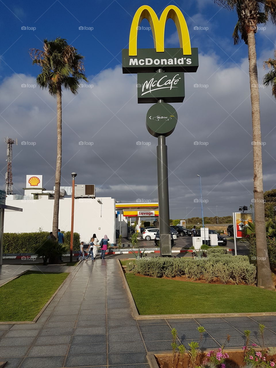 shell and McDonalds