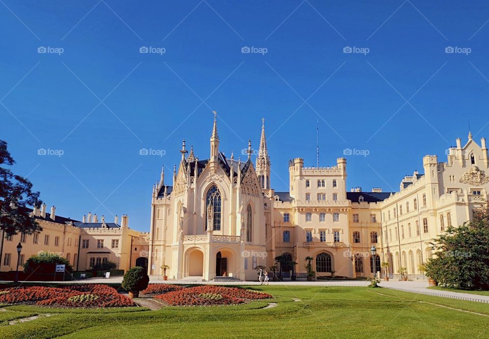 fancy castle in Czech - Lednice