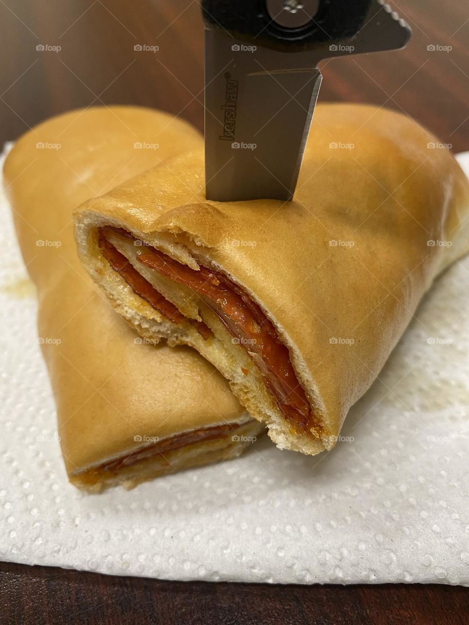 Pepperoni rolls.  So good 