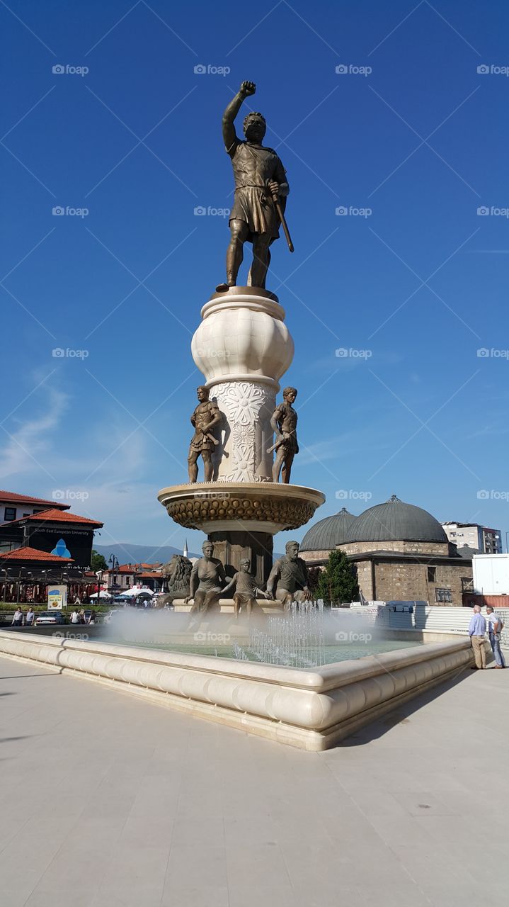 Fountain in Skopje