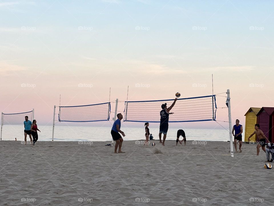 Beach#sunset#humans#sport