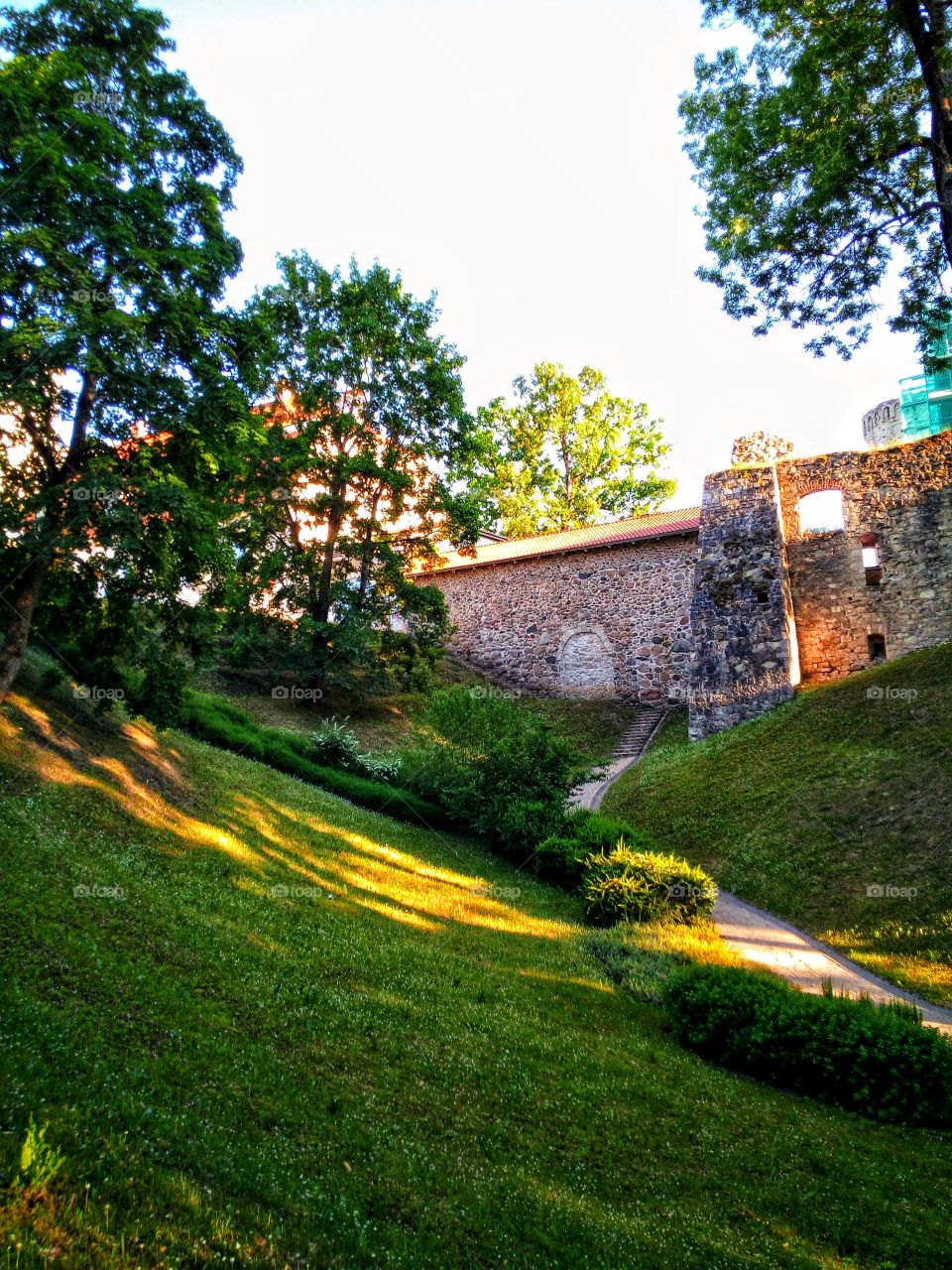 Cēsis Castle.