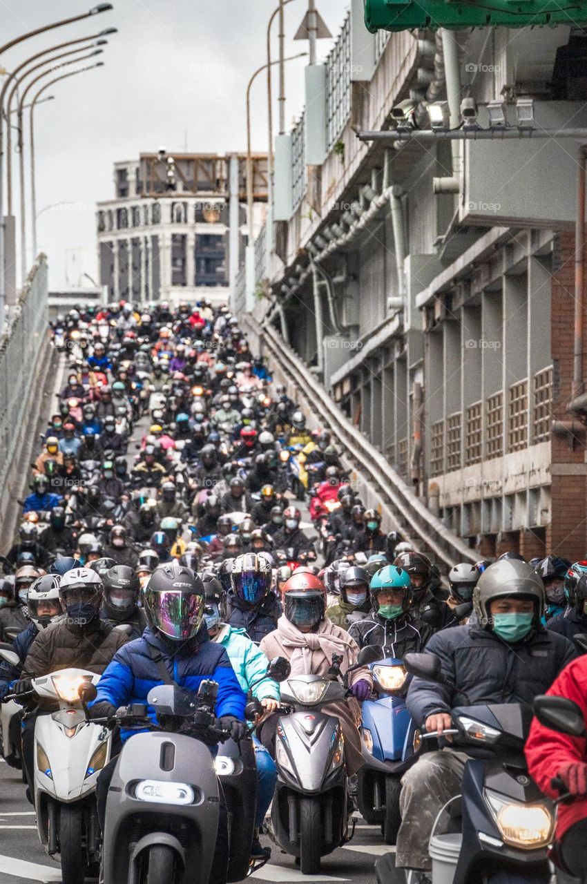 Biker time in Taipei