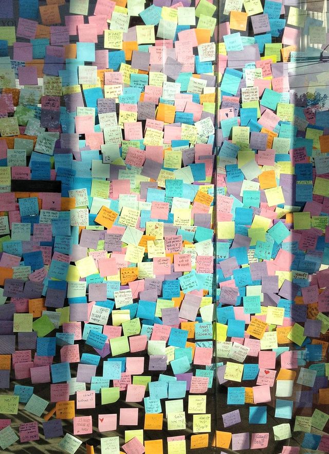 Post It Wall