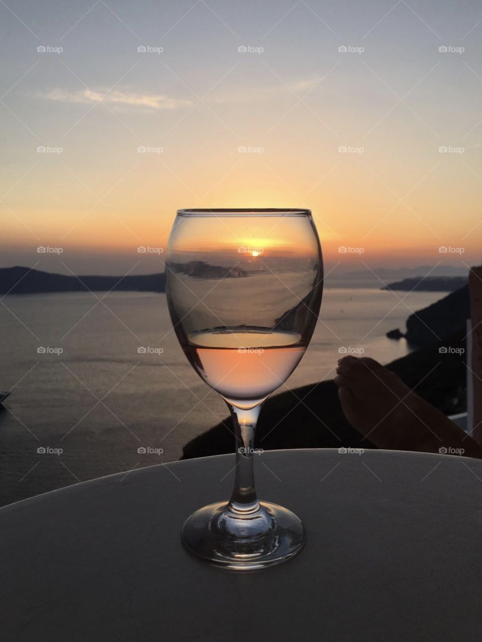Sunsets and wine. 