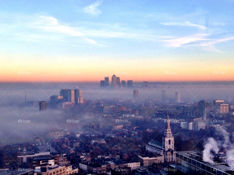 London skyline