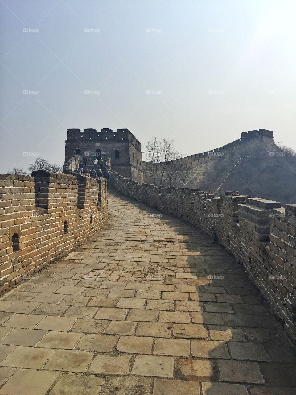 Mutianyu great wall in the beijing province