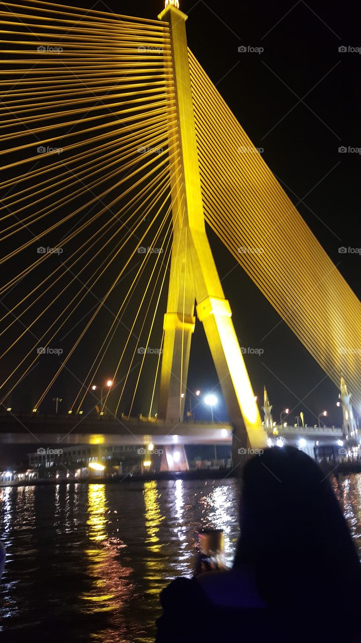 Rama8 bridge Bangkok