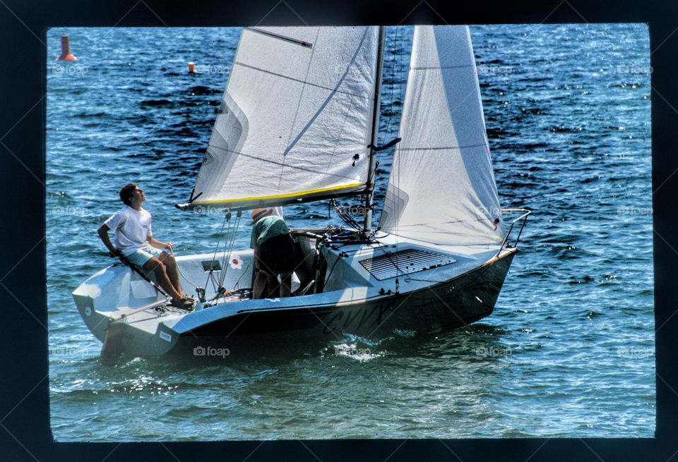 Sailing. South of France