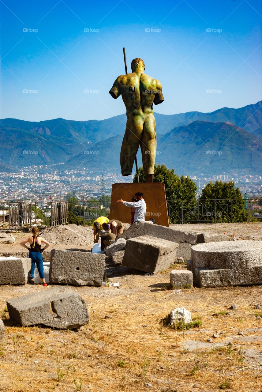 Archeologists Pompeii
