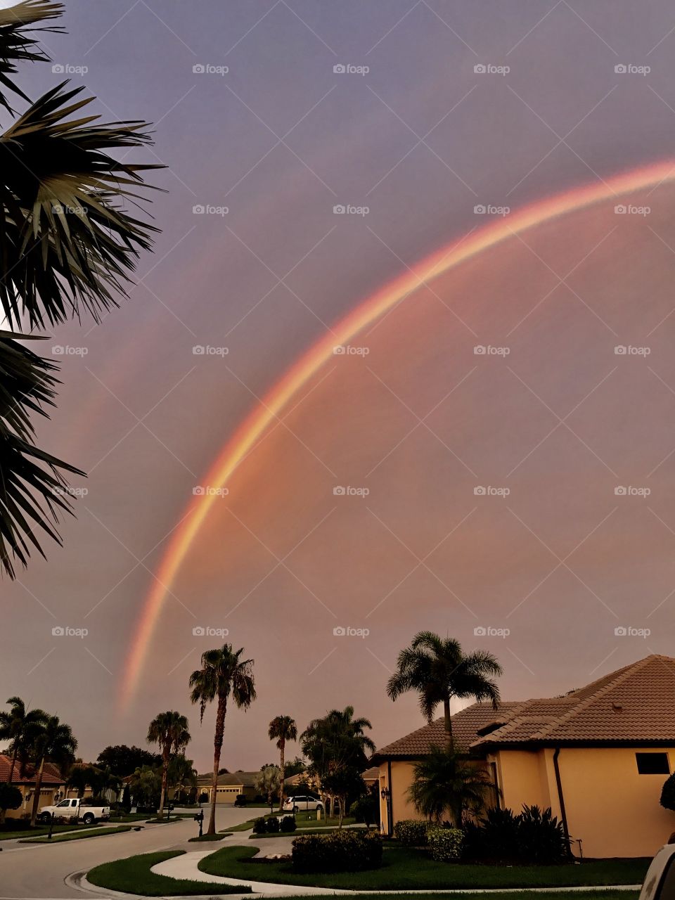 You can almost see the end of this double rainbow 