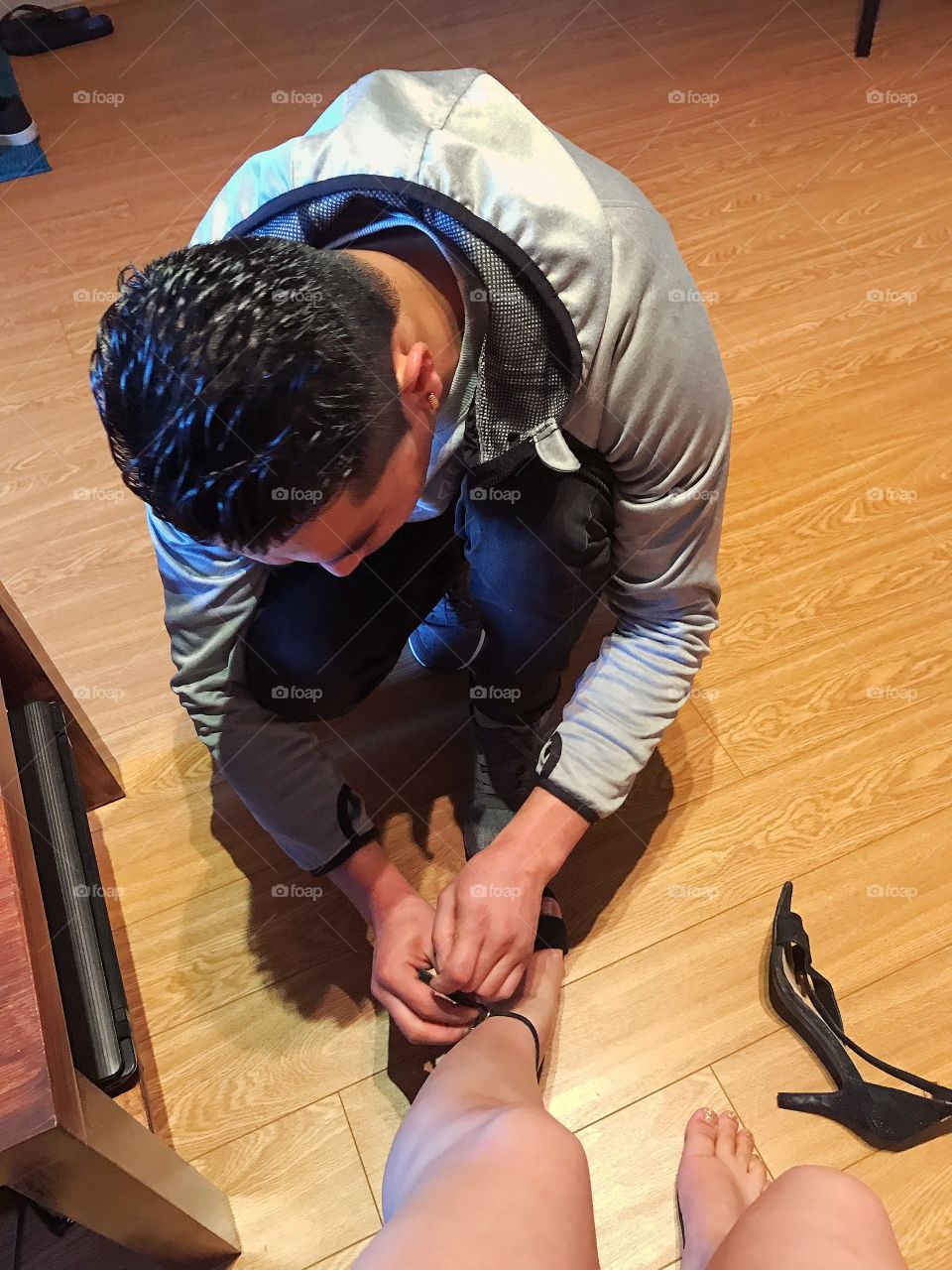 That s how he love his girlfriend 