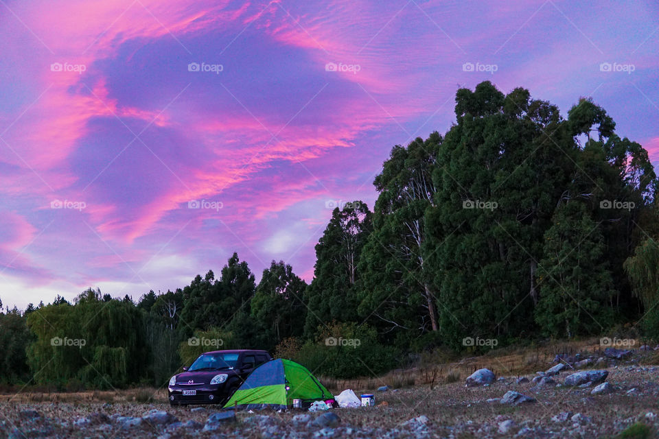 free camping near lake pukaki