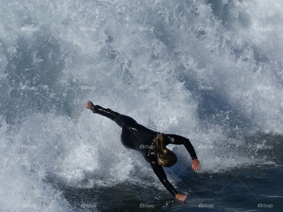 Surfer silhouette #1