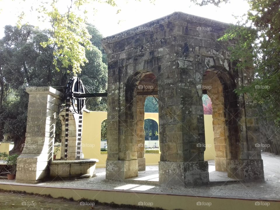 jardim do cerco Palácio de Mafra Portugal