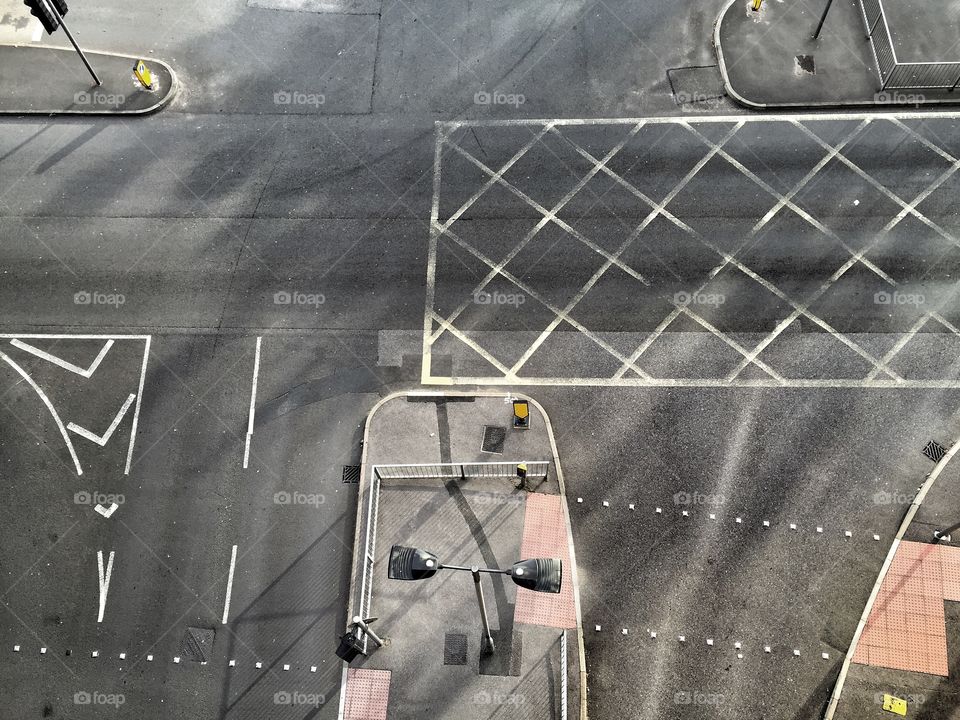 Intersection from above