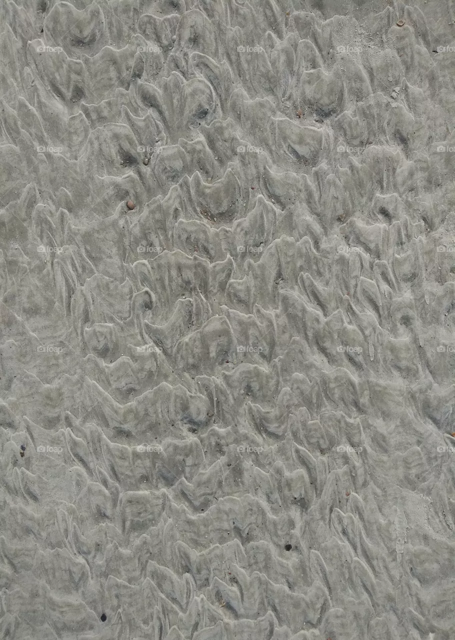 Texture of sand at the beach