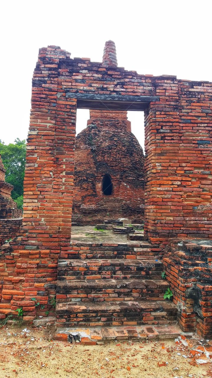 Pagoda  in  Ayuttaya
