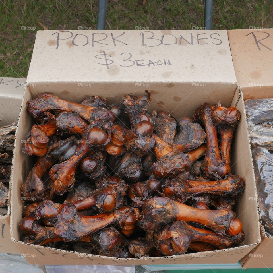 Bones in a box. Caboolture Markets 27121015