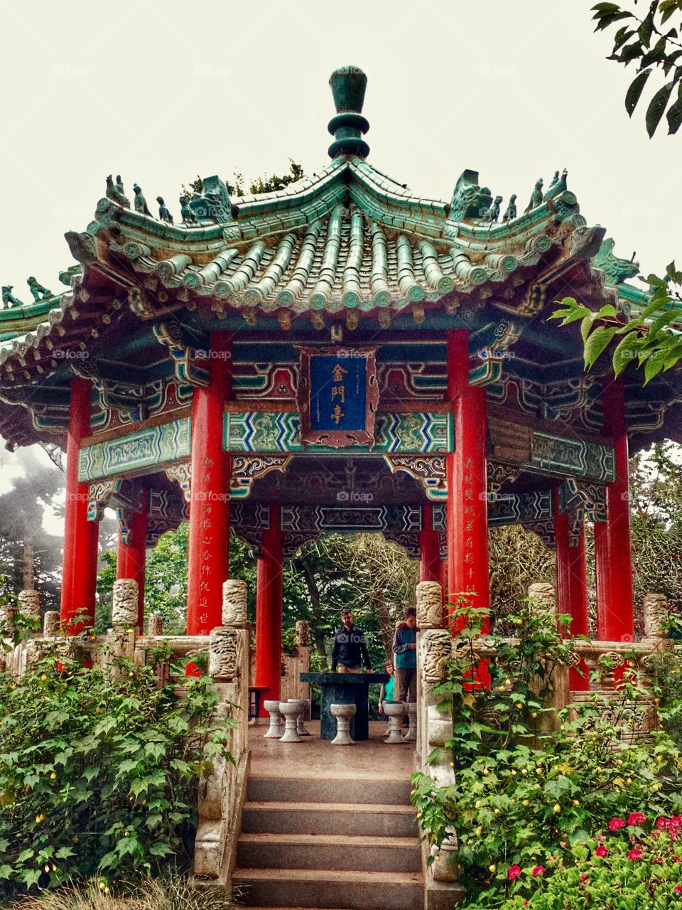 Pagoda in Golden Gate Park, San Francisco 