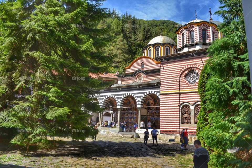 From the cycle "Rila Monastery Bulgaria"