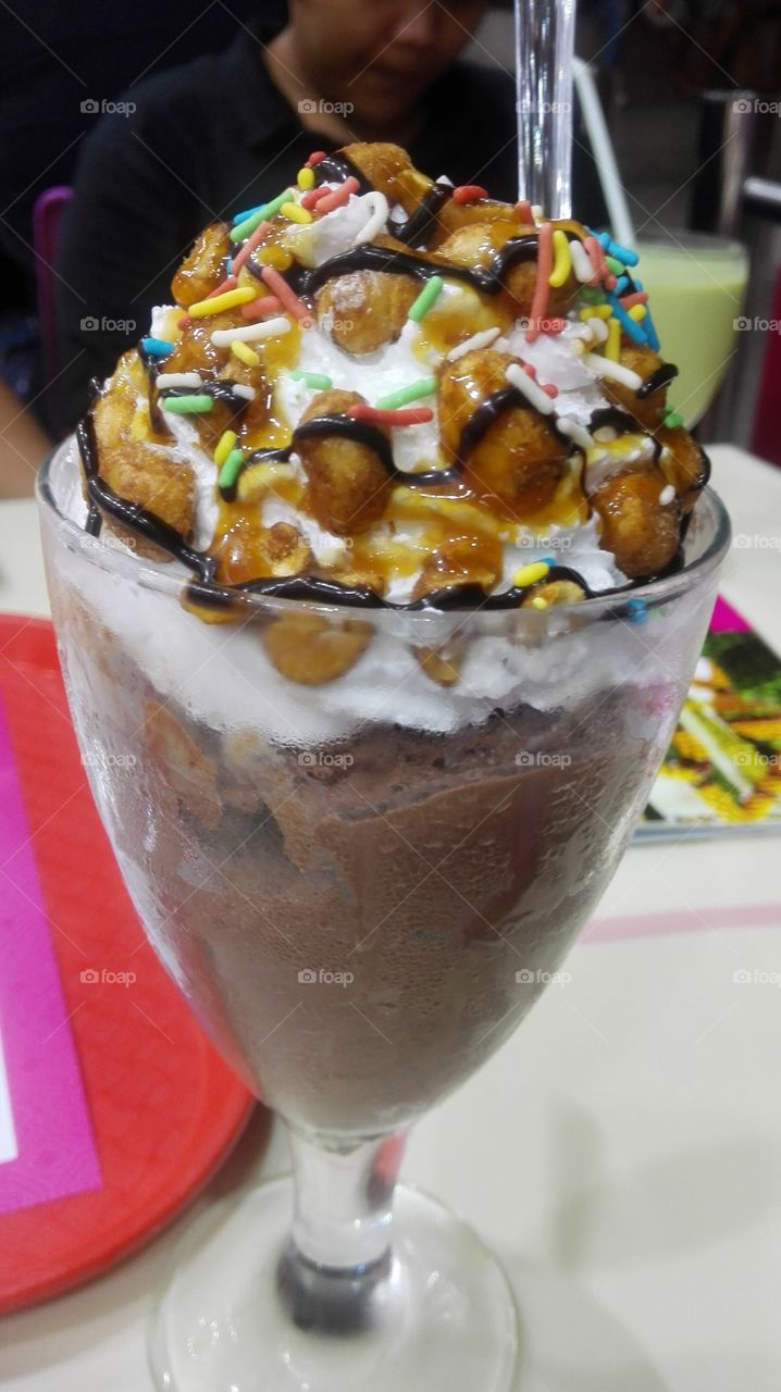 chocolate  fruit  juice