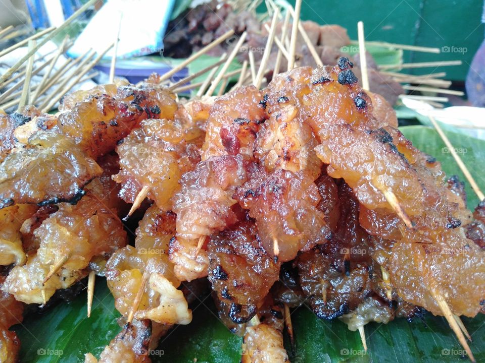 Sate Kere a traditional food at Yogyakarta