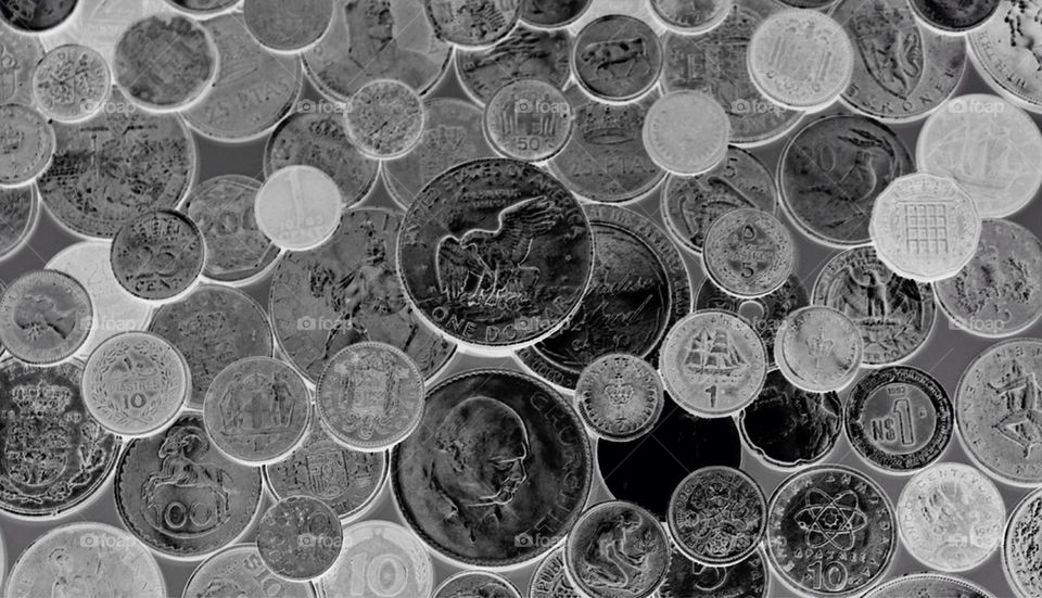 Coins from all over the world