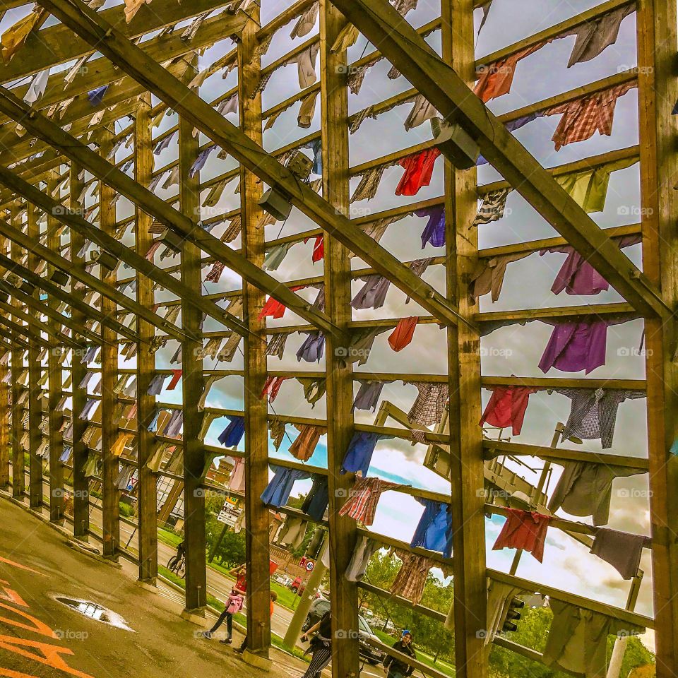 hanging shirts