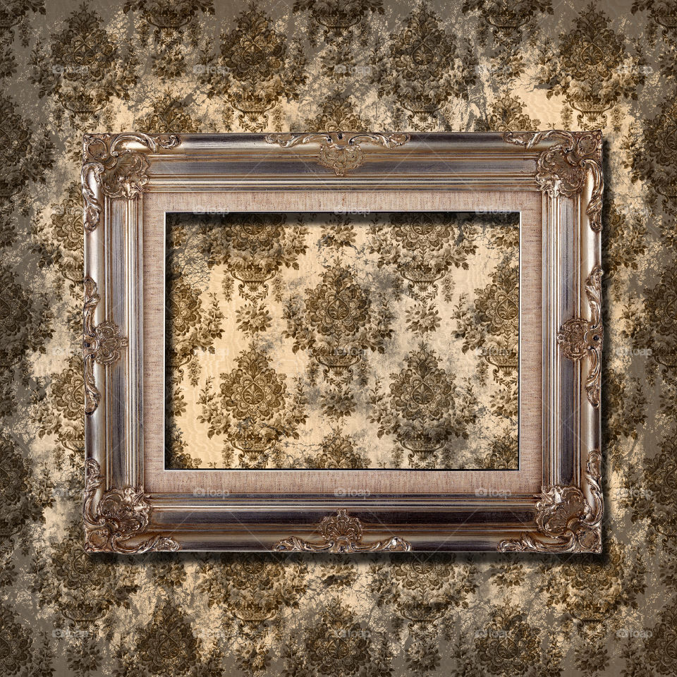 Picture Frame, Wood, Wall, Empty, Rustic
