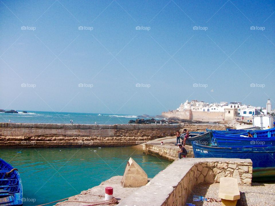 Essaouirra Coastal town in morocco 