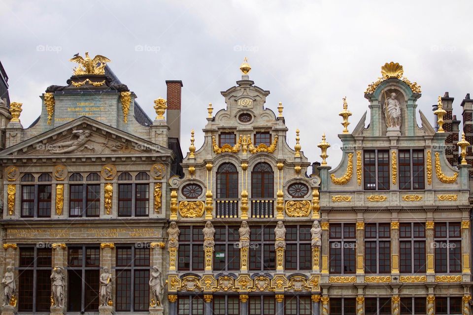 Guildhall-houses at Belgium, Brussels