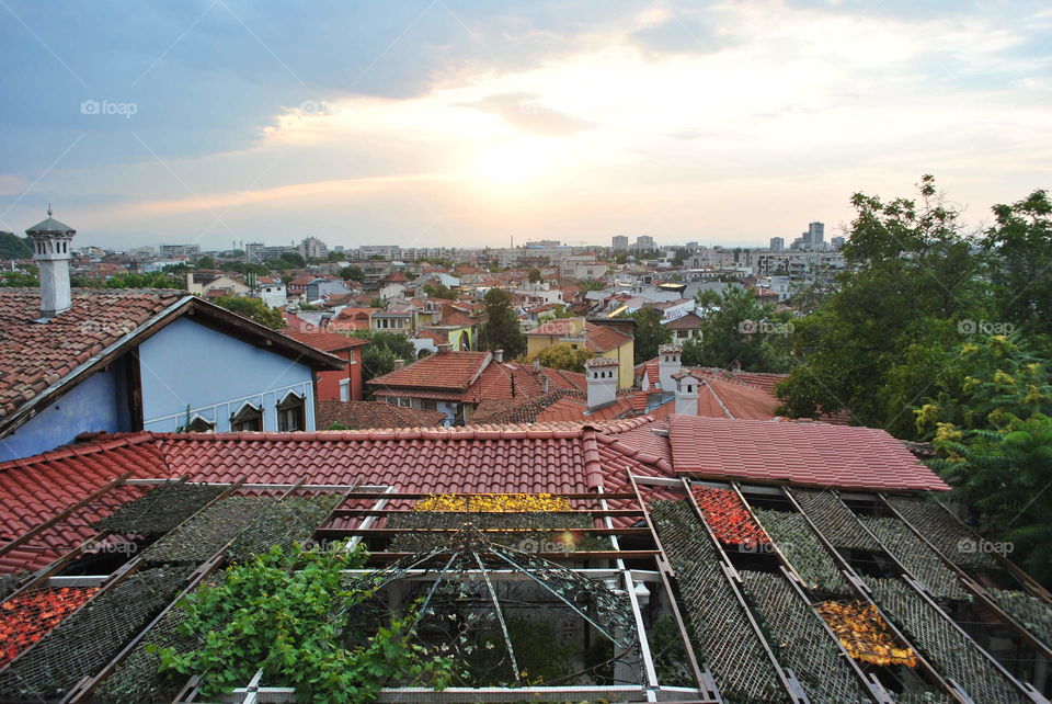 View of Plovdiv