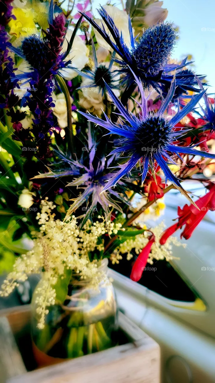 street flowers