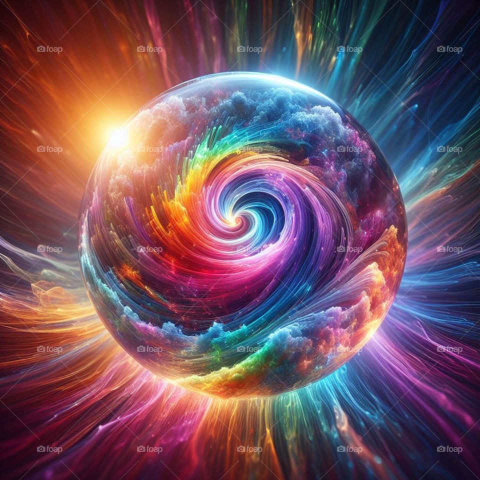 The world is full of colorful life