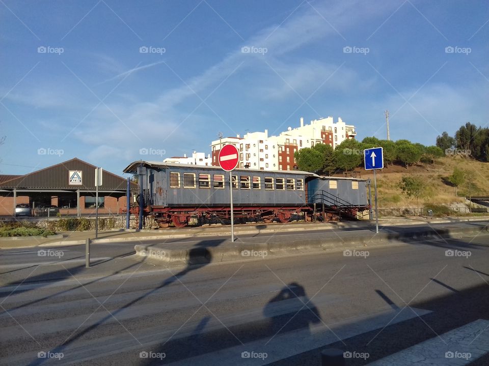 Carruagem de comboio Azambuja Portugal