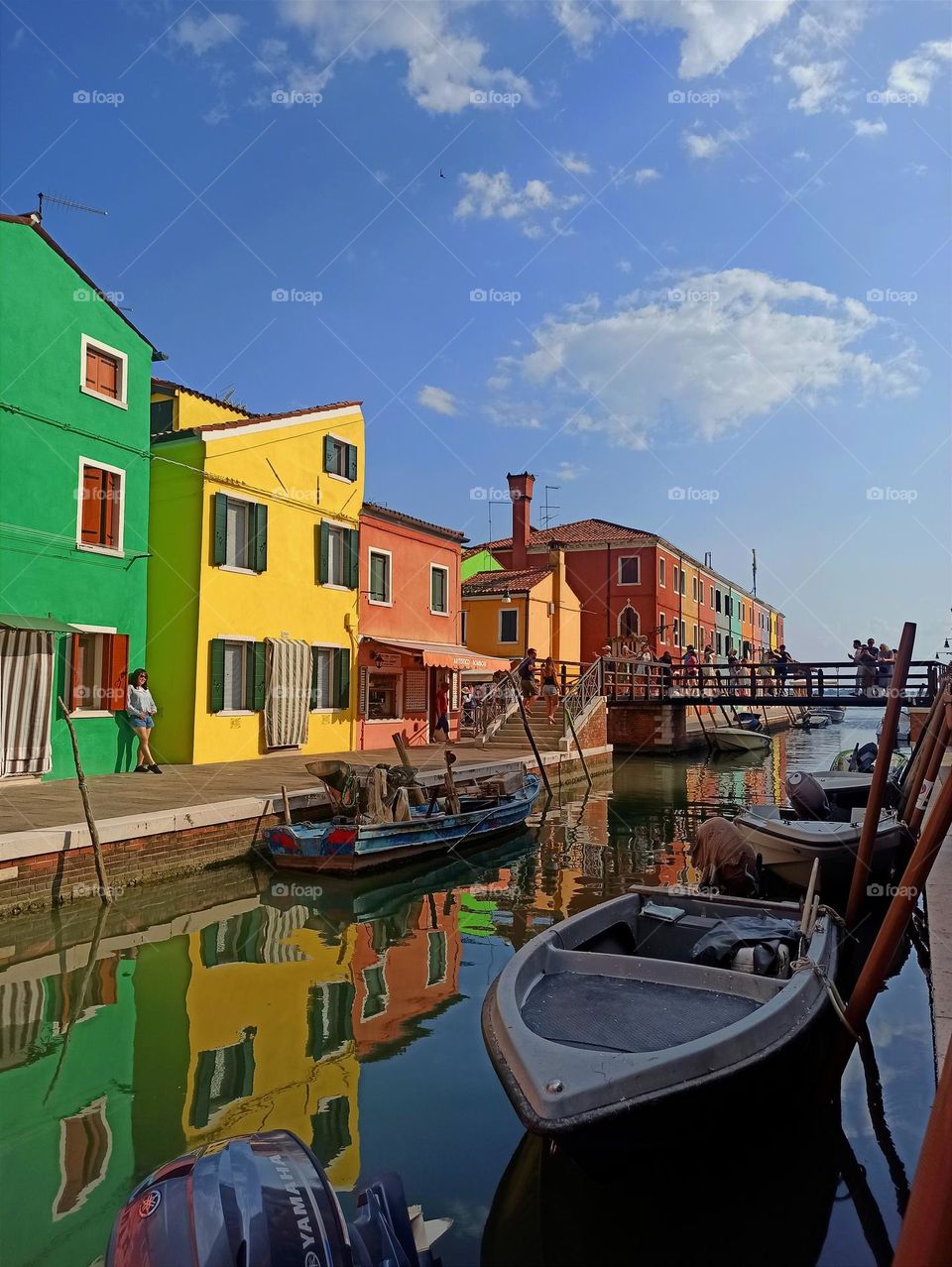 Unforgettable trip to Italy. Venice. Murano and Burano islands.