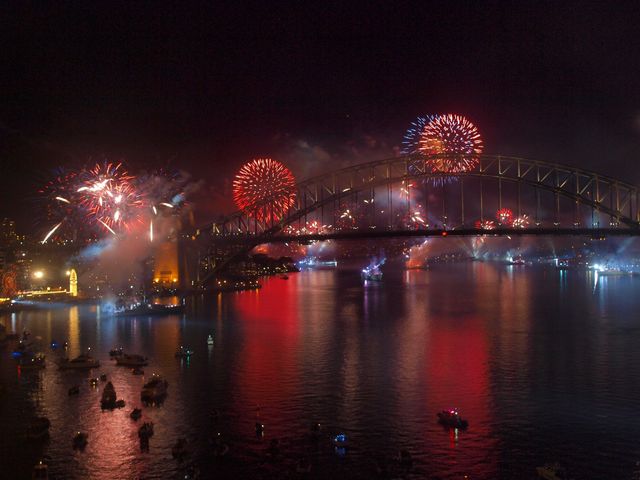Fireworks in Sydney