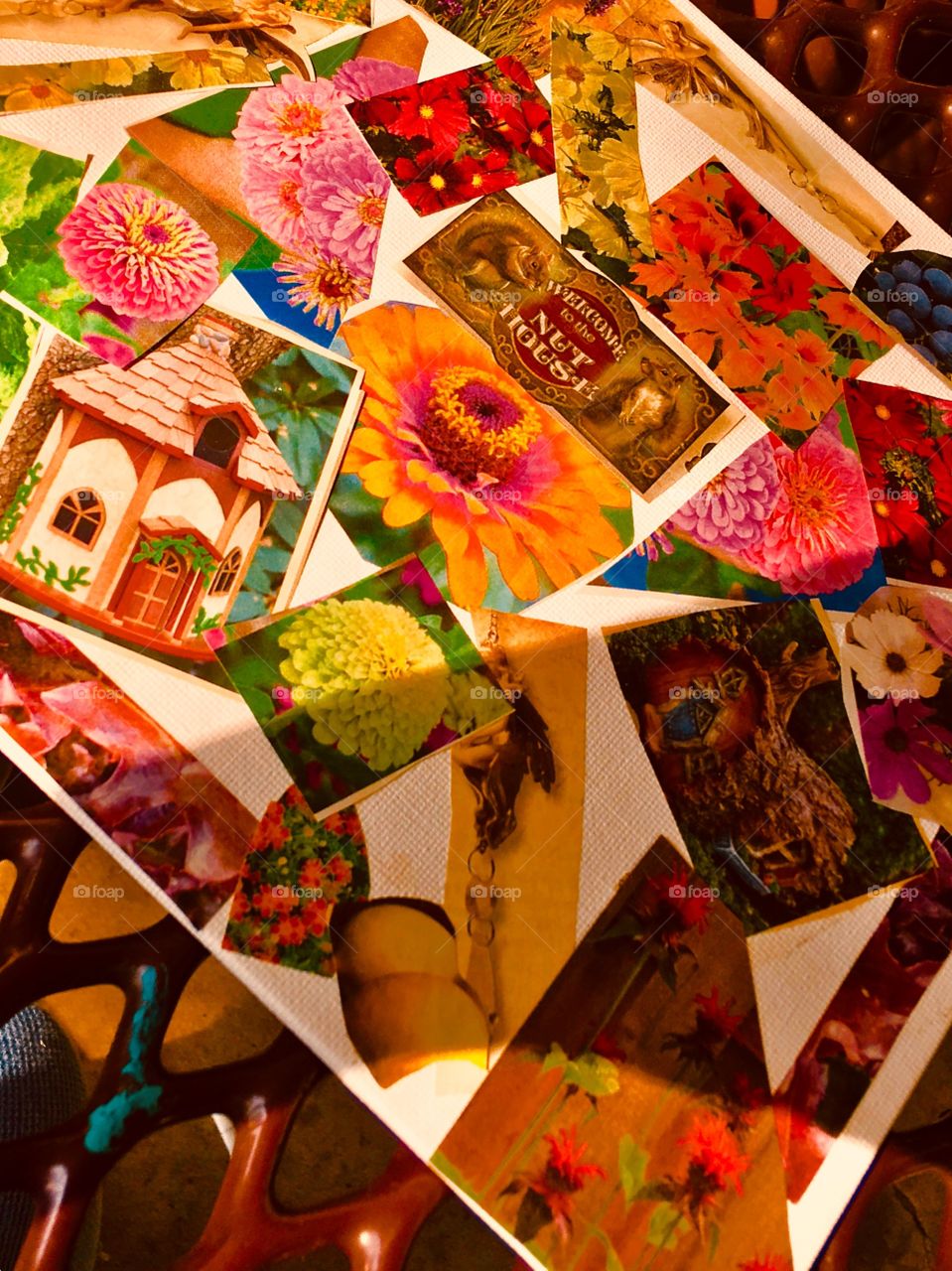 Made this last summer full of color and the fun summer is made of. Picture of pictures.