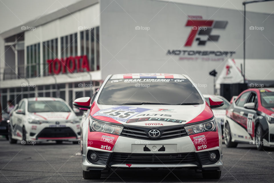 Toyota  vios drift show 