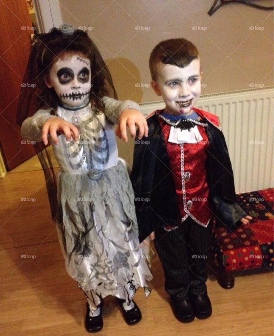 Little monsters Halloween 