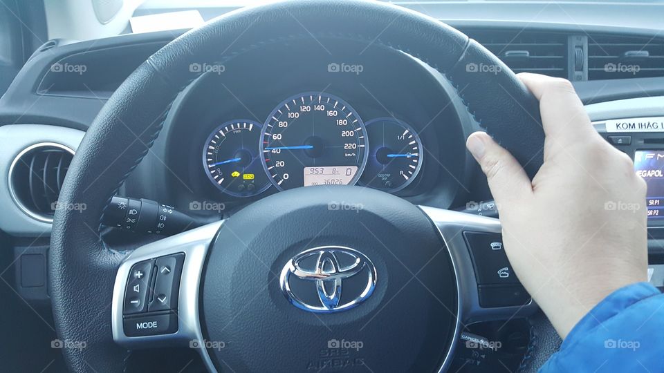 Toyota steeringwheel