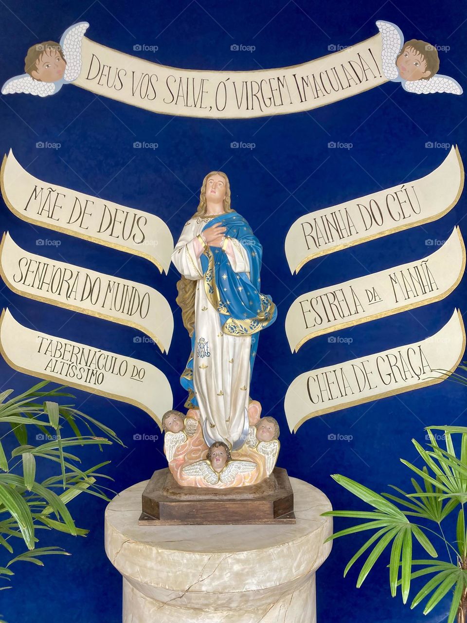 🙏 🇪🇸 Oh Maria, ruega por nosotros que recurrimos a ti.  Amén.  🇧🇷 Ó Maria, Nossa Senhora, rogai por nós que recorremos a vós. Amém. / 🇺🇸 O Mary, pray for us that we turn to you.  Amen. / 🇮🇹 O Madonna, prega per noi che ci rivolgiamo a te. Amen. 