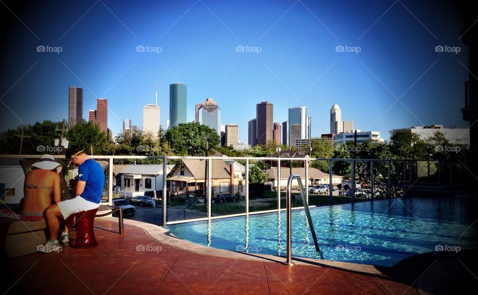 Houston Pool View
