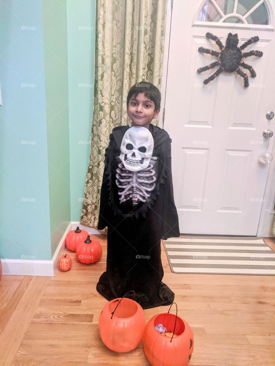 Halloween π It's fun for the entire place, neighbors, family and everyone and the most fun part for kids is going out for trick or treat !!!