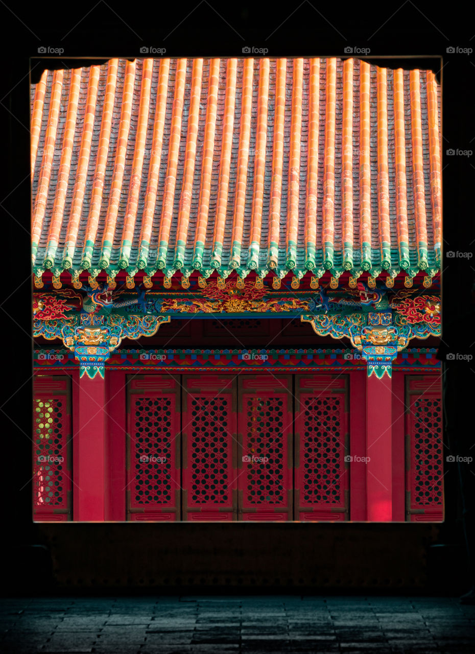 Chinese gate