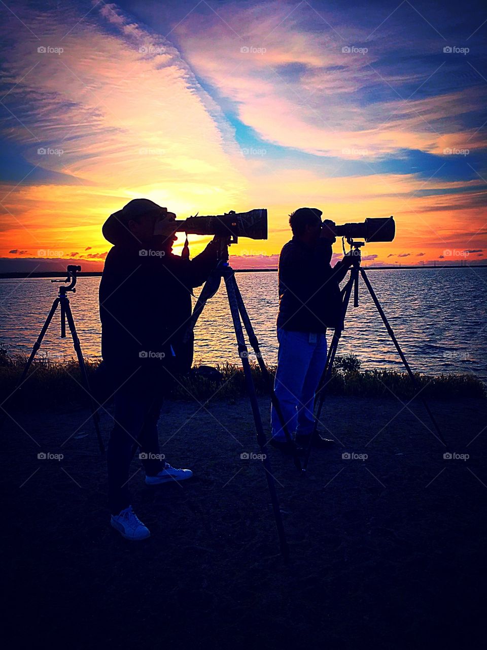 Phograhers in action 