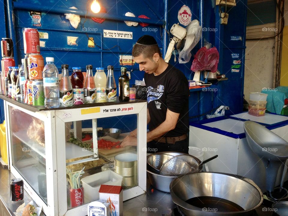 Best falafel in Tel Aviv 