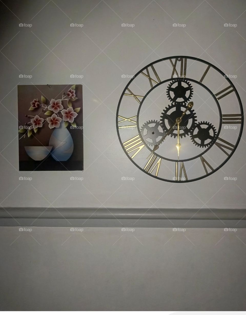 wall frame beautification