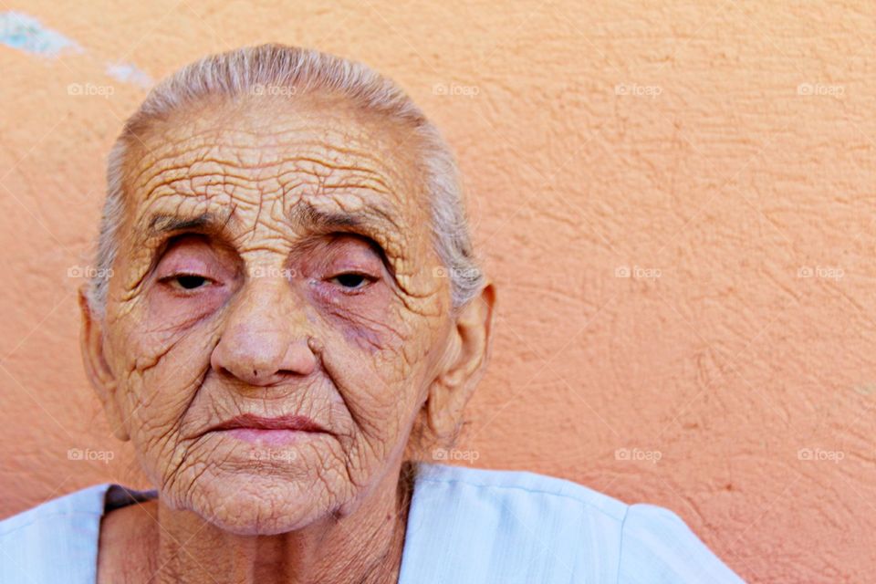 Wrinkles . Wrinkles not only can be beautiful but they are. They tell us stories and help us relate to different cultures. This is Moura. 